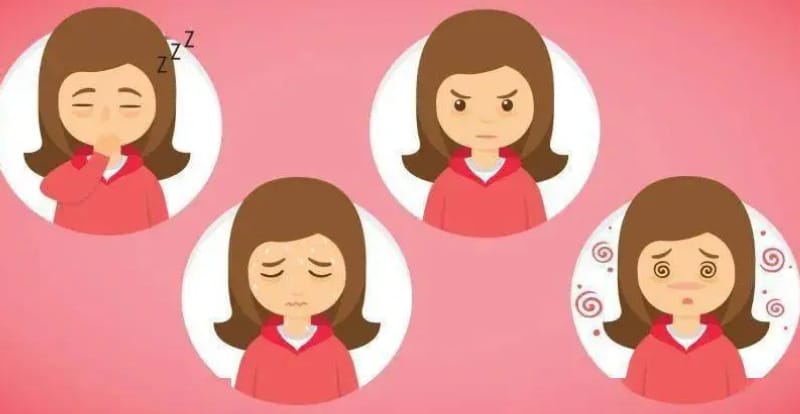 卵巢内分泌失调有以下7种常见症状(图1)
